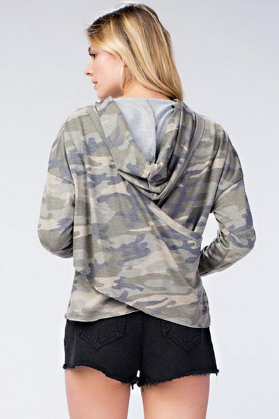 Align camo hoodie - Rude Society