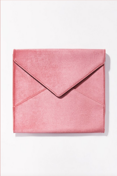 Rose Velvet Laptop Clutch - Rude Society