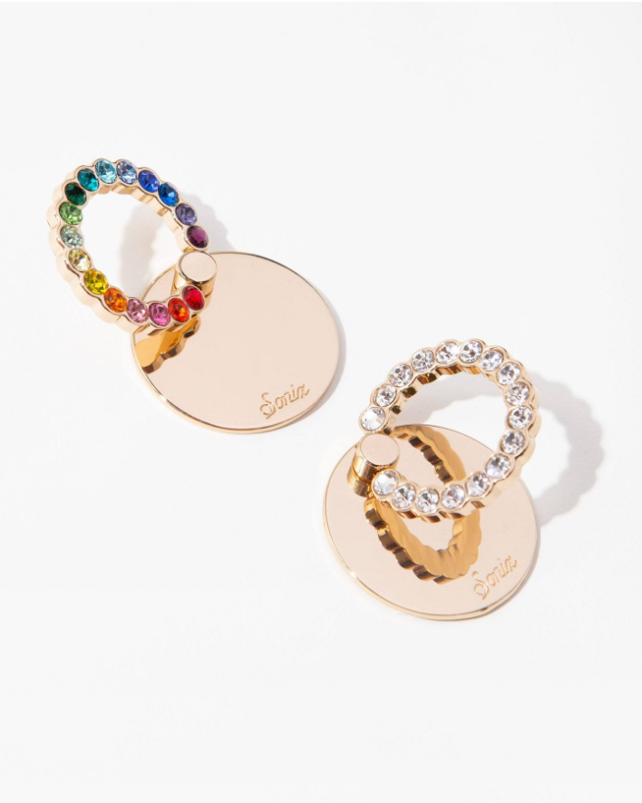 Clear Rhinestone Ring - Rude Society