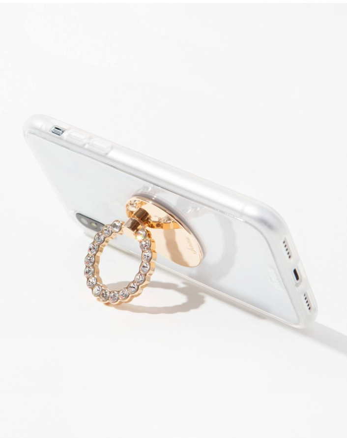 Clear Rhinestone Ring - Rude Society