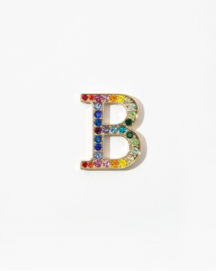 Crystal Alphabet Sticker - Rude Society