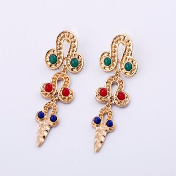 MOMI COLORFUL TASSEL EARRINGS - Rude Society
