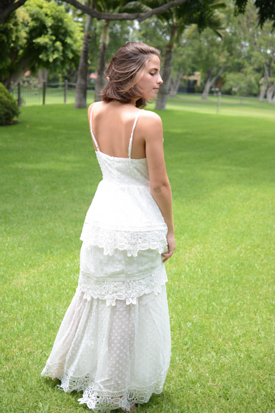 PRETTY IN WHITE DRESS - Rude Society